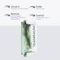 Preview: Tuerschild VITRUM A Glasschild, fuer Buero 130 200 mm